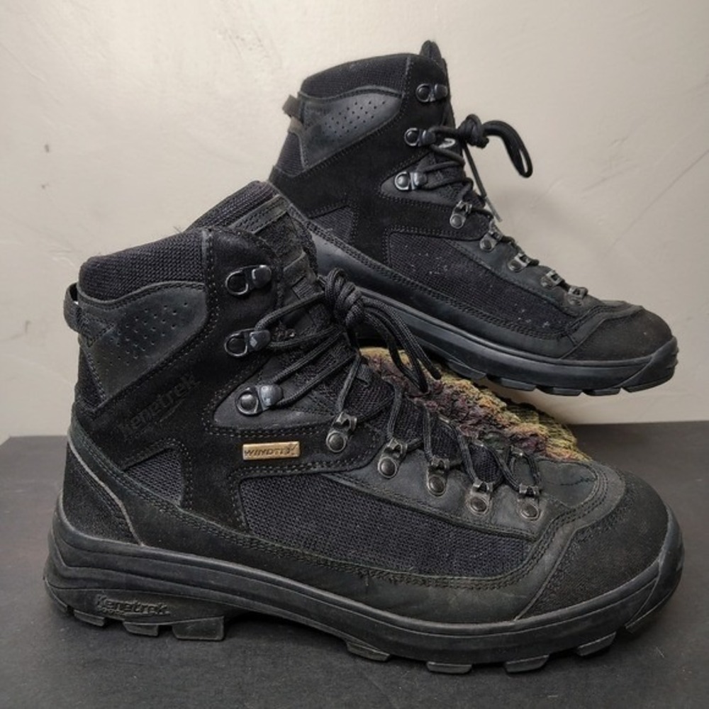 Kenetrek Mens Corrie 3.2 Hiker Boots 10.5 Black Leather Waterproof Hiking Huntin